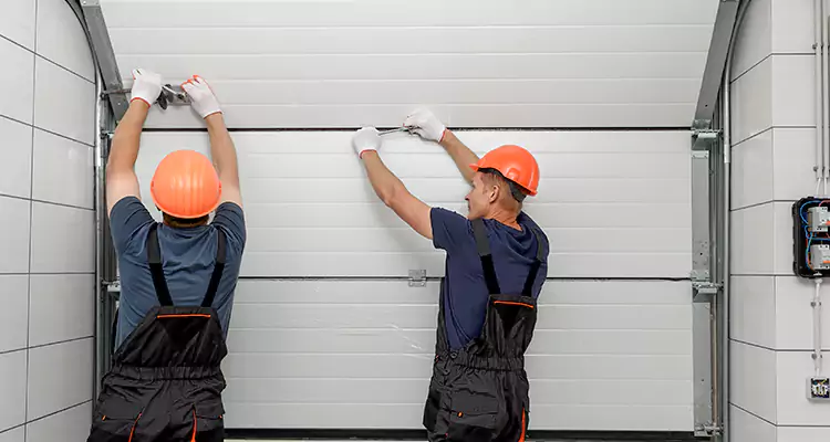 Garage Door Bottom Panel Repair in Pacifica, CA